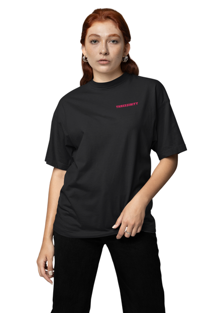 Violett Paradoxon Skull / Oversize Shirt